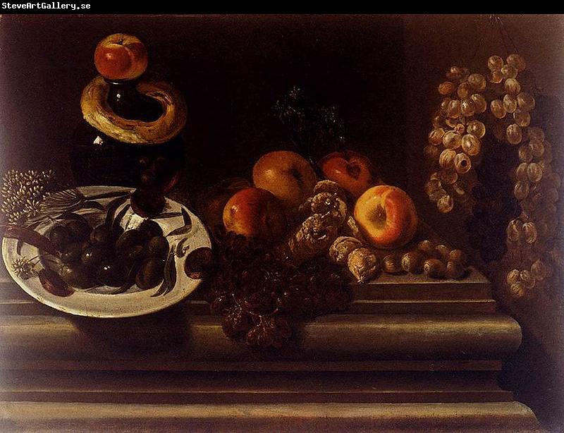 Juan Bautista de Espinosa Still Life Of Fruits And A Plate Of Olives